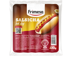 Salsicha Hot Dog Frimesa Pacote 420g